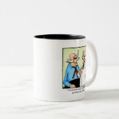 Spaß Kaffee Tasse Geschenk machen (VorderseiteRechts)