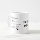 Spaß Kaffeetasse (Vorderseite Links)