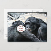 Spaß - Kannst du ein Geheimnis behalten haben? Postkarte (Vorne/Hinten)