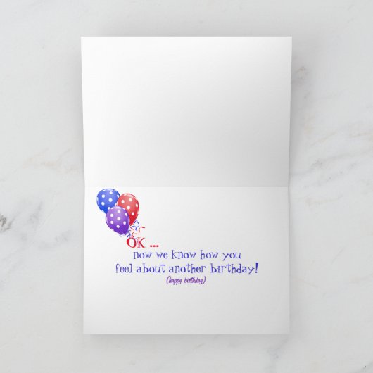 Spaß Karte (Innenseite)