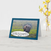 Spaß-Karte Karte (Gelbe Blume)