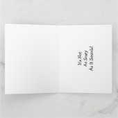 Spaß Kartenrente Es ist nicht so Beängstigend, wie Karte (Innenseite)