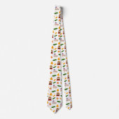 Spaß-Kasino spielende gameroom Muster-Krawatte Krawatte (Vorderseite)
