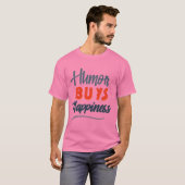Spaß kauft Glück T - Shirt (Vorne ganz)