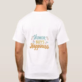 Spaß kauft Glück T-Shirt (Rückseite)