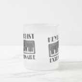 Spaß-Keyboarder-Extraordinaire Musik-Geschenk Mattglastasse (Mittel)
