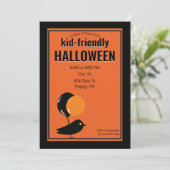 Spaß Kid-Friendly Halloween-Party Bargain Value Einladung (Stehend Vorderseite)