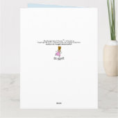 Spaß-Kinder Karte (Rückseite)