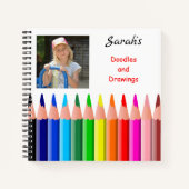 Spaß-Kinderspirale-Notebook Notizblock (Vorderseite)