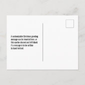 Spaß, klassisches Videospiel sieht aus wie "NUR CH Postkarte (Rückseite)