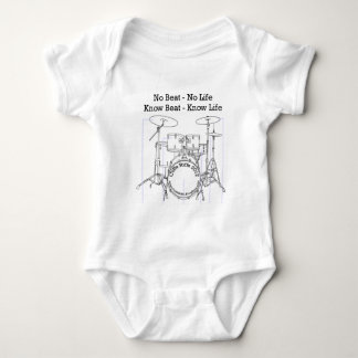 Spaß-Kleid für Schlagzeuger, Musiker u. Tänzer Baby Strampler