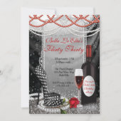 Spaß Kokette Geburtstagsparty Einladungen (Vorderseite)