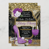 Spaß Kokette Geburtstagsparty Einladungen (Vorne/Hinten)