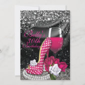 Spaß Kokette Geburtstagsparty Einladungen (Rückseite)