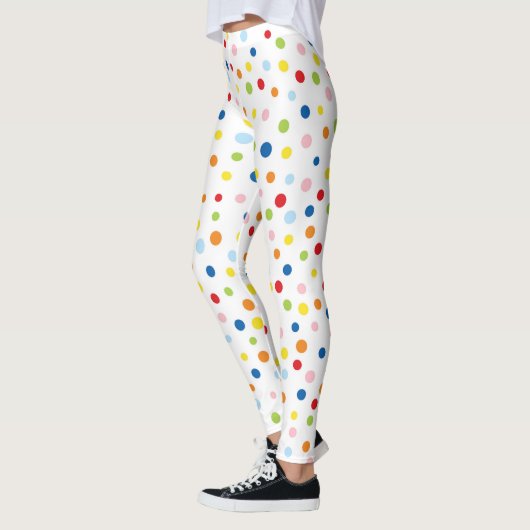 Spaß Konfetti bunt Leggings (Links)
