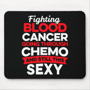 Spaß Krebs kämpfen Blutkrebs Patient Chemo Thor Mousepad
