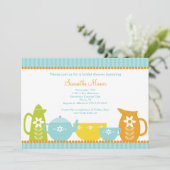 Spaß Küche Einladungen (Stehend Vorderseite)