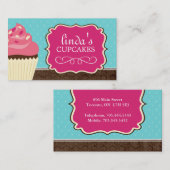 Spaß-Kuchen-Visitenkarten Visitenkarte (Vorne/Hinten)