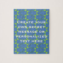 Spaß-kundenspezifisches Mitteilungs-Puzzlespiel