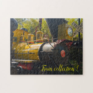 Spaß Kunst Zug Bild Familie Puzzle