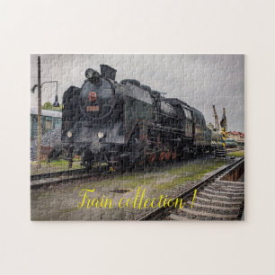 Spaß Kunst Zug Bild Familie Puzzle