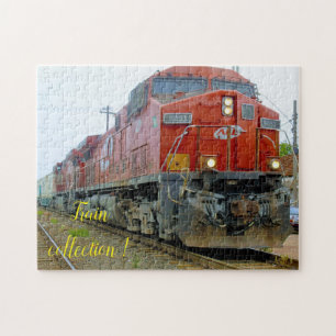 Spaß Kunst Zug Bild Familie Puzzle