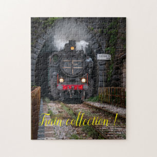 Spaß Kunst Zug Bild Familie Puzzle