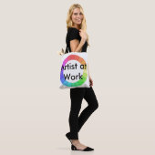 Spaß-Künstler-Kunst macht Geschenk Colorwheel Tasche (Am Model)