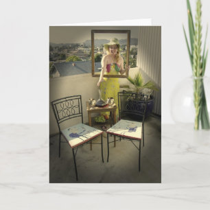 Spaß Künstlerische Grußkarte! Karte