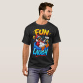 Spaß & Lachen – Cool Duck Comedy T-Shirt (Vorne ganz)