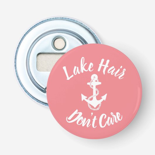 Spaß LAKE HAIR, KEINE SORGEN | Flaschenöffner (Vorderseite)