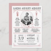 Spaß Lässiges und Niedliches Save the Date Foto