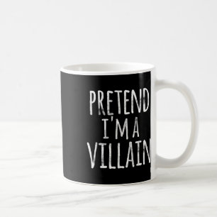 Spaß Lazy Halloween, so tun, als wäre ich ein Vill Kaffeetasse