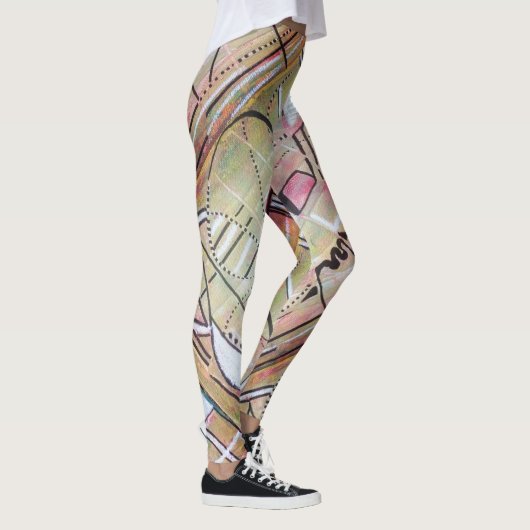 Spaß-Leggings Leggings (Rechts)