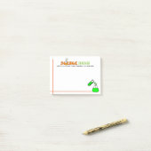 Spaß-Lehrer für Wissenschafts-Post-Itanmerkungen Post-it Klebezettel (Auf Schreibtisch)