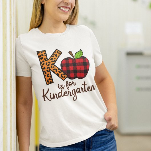 Spaß Lehrer K ist für Kindergarten Grafik T-Shirt