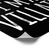 Spaß leicht zu heiß Halloween, als wäre ich ein VI Poster (Ecke)