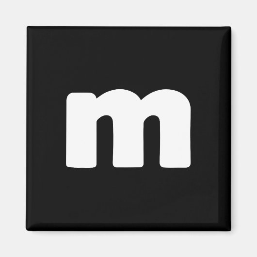 Spaß Letter M Gruppen Halloween Team Groups-Kostüm Magnet (Vorne)