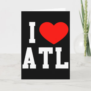 Spaß Liebe Atlanta Georgia Souvenir Urlaub Atl Ges Karte