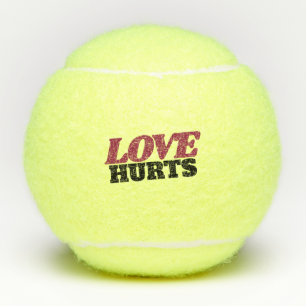 Spaß Liebe schmerzt Tennisbälle