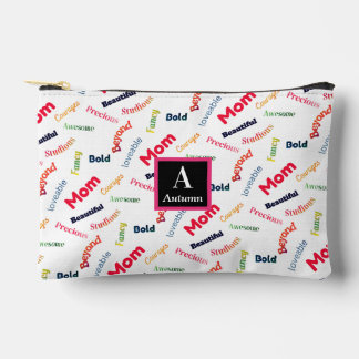 Spaß liebende Mama Kosmetik Zubehörtasche