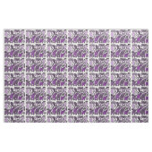 Spaß-lila Elefant-abstraktes Kunst-Gewebe Stoff (Fat Quarter (45,7 x 55,9 cm))