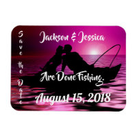Spaß Lila Twilight Fischen Save the Date
