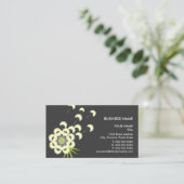 Spaß-Löwenzahn mit Blumen Visitenkarte (Stehend Vorderseite)