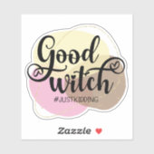 Spaß, lustiger Halloween-Zitat-Aufkleber Aufkleber (Blatt)