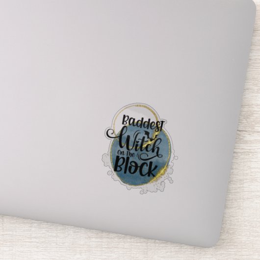 Spaß, lustiger Halloween-Zitat-Aufkleber Aufkleber (Detail)