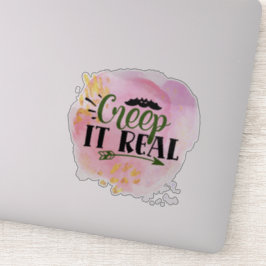 Spaß, lustiger Halloween-Zitat-Aufkleber Aufkleber