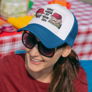 Spaß machen MAGA Cry wieder 2024 Truckerkappe