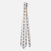 Spaß macht dir keine Angst B(ITCOIN) GLÜCKLICHes B Krawatte (Vorderseite)