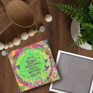 Spaß macht es jetzt inspirierende Inspirivity Flor Magnet